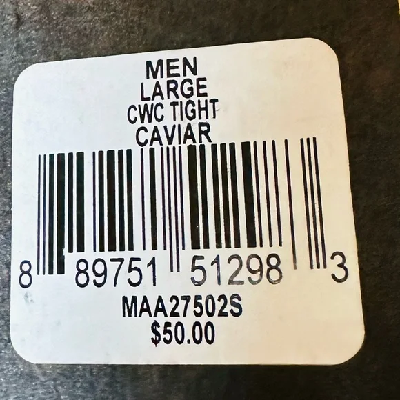 Reebok Men’s Cold Weather Compression Tight in Black Size Large - Picture 5 of 6